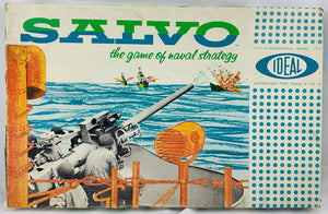 Salvo Battleship Game - 1961 - Ideal - Very Good Condition