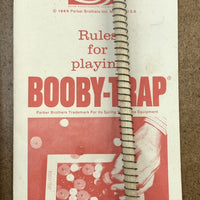 Booby Trap Game - 1965 - Parker Brothers - Excellent Condition