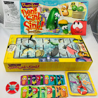 VeggieTales Don't Sink in the Sink Game - 1999 - Talicor - Great Condition