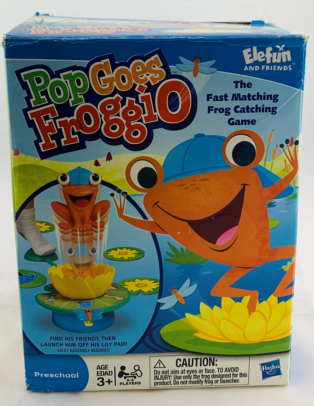 Pop Goes Froggio Game - 2009 - Hasbro - Very Good Condition