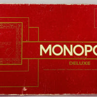 Deluxe Monopoly Game - 1972 - Waddington - Good Condition