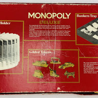 Deluxe Monopoly Game - 1972 - Waddington - Good Condition