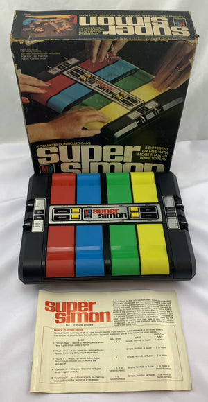 Super Simon Game - 1979 - Milton Bradley - Great Condition