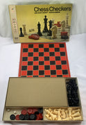 Backgammon, Checkers, & Acey Ducey - 1970 - Milton Bradley - Very Good Condition