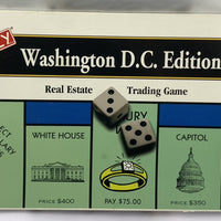 Washington DC Edition Monopoly Game - 1995 - USAopoly - Great Condition