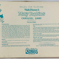 Mary Poppins Carousel Game - 1964 - Parker Brothers - Great Condition