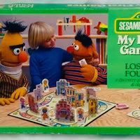 Sesame Street My First Games Lost & Found Game - 1986 - Milton Bradley - Great Condition