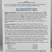 Rook Plus: The Wild Bird Game - 1992  - Parker Brothers - Great Condition