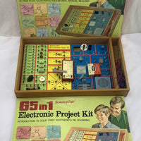 65 in One Electronic Project Kit - 1982 - Science Fair - Great Condition