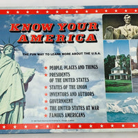 Know Your America Game - 1971 - Cadaco - Great Condition