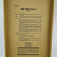See the USA Game - 1966 - Cadaco - Great Condition