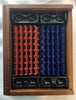 Stratego Game in Wooden Box Bookshelf - 2005 - Milton Bradley - Great Condition