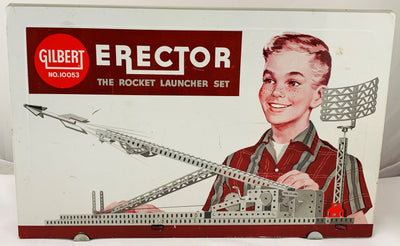 Gilbert Erector Set Rocket Launcher Set - 1959 - Great Condition