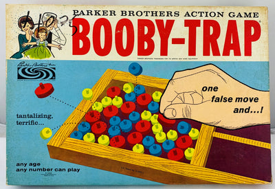 Booby Trap Game - 1965 - Parker Brothers - Great Condition