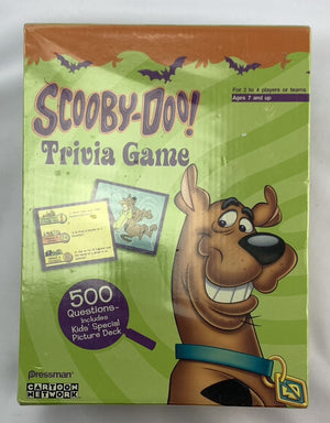 Scooby Doo Trivia Game - 2003 - Pressman - New