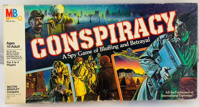 Conspiracy Game - 1973 - Milton Bradley - Great Condition