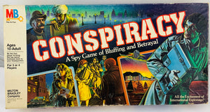 Conspiracy Game - 1973 - Milton Bradley - Great Condition