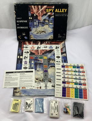 Spy Alley Game - 1992 - Very Good Condition