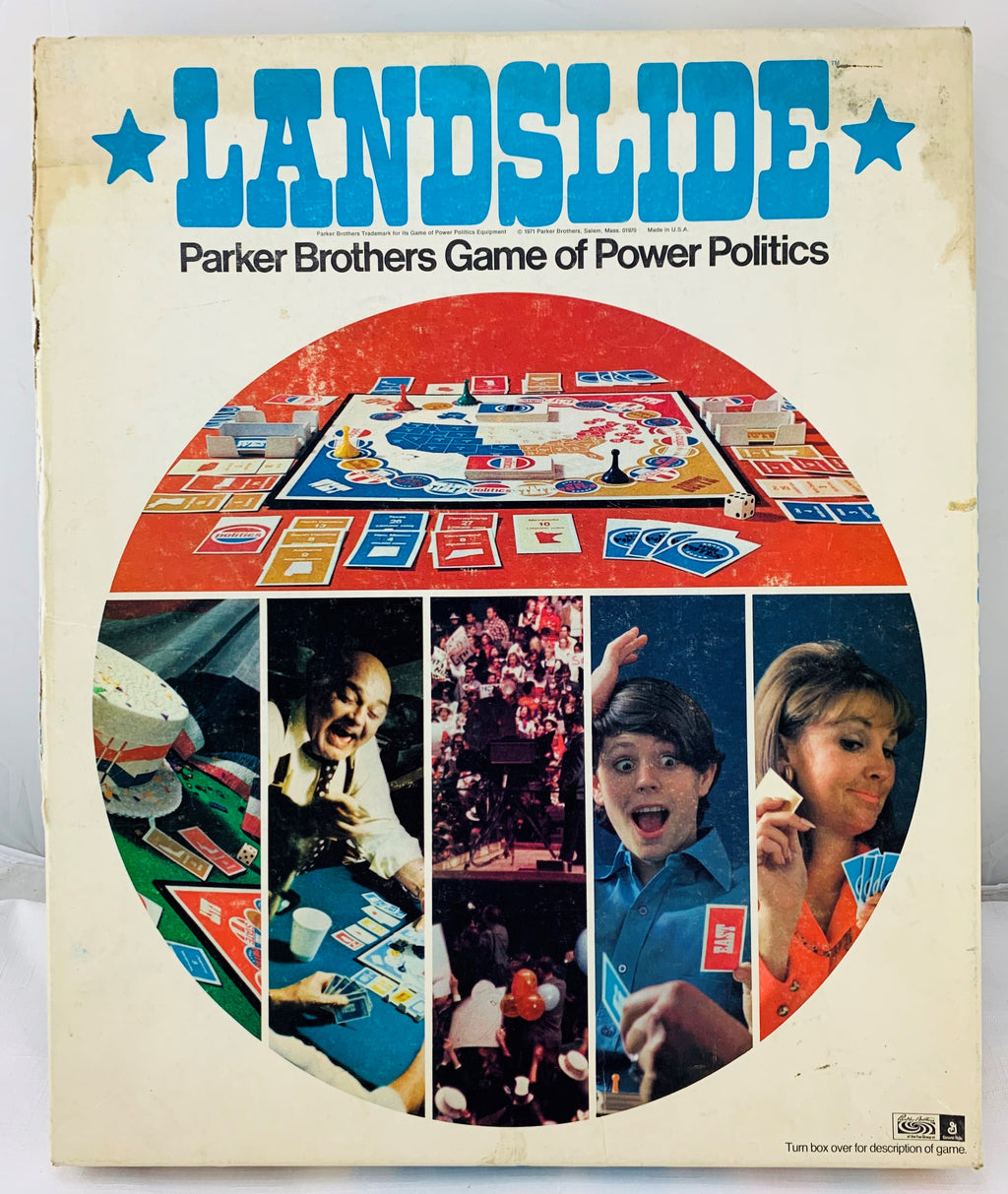 Landslide Game - 1971 - Parker Brothers - Very Good Condition