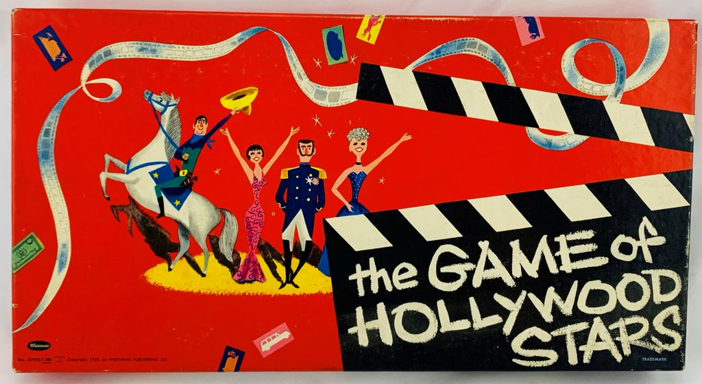 The Game of Hollywood Stars - 1955 - Whitman - Great Condition