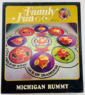 Michigan Rummy Tripoley Game - 1971 - Hasbro - New