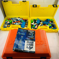 Construx Sets in 3 Cases by Fisher Price in Good Condition