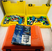 Construx Sets in 3 Cases by Fisher Price in Good Condition