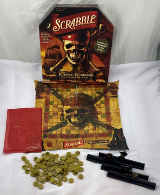 Scrabble Pirates of the Caribbean Game - 2007 - Milton Bradley - Great Condition
