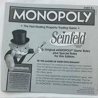 Seinfeld Monopoly Game - 2009 - USAopoly - Great Condition
