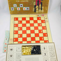 Chess for Juniors Game - 1965 - Selchow & Righter - Good Condition