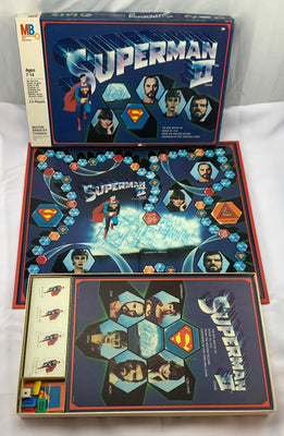 Superman II Game - 1981 - Milton Bradley - Great Condition