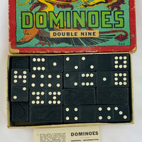 Double Nine Dragon Dominoes - Good Condition