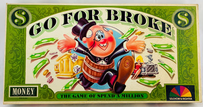 Go For Broke Game - 1976 - Selchow & Righter - Great Condition