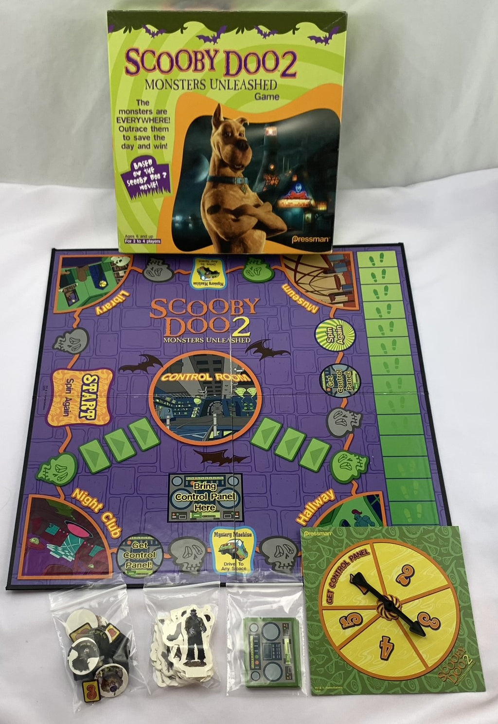 scooby doo 2 monsters unleashed script Scooby-Doo 2: Monsters Unleashed Game - 2005 - Pressman - Great Condit