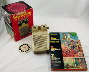 Talking Viewmaster GAF with Promo Reel, Wizard of Oz, Aristocats - Ver