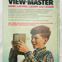 Talking Viewmaster GAF with Promo Reel, Wizard of Oz, Aristocats - Very Good Condition