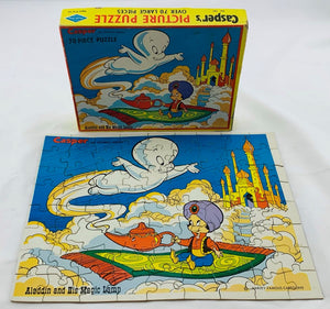Casper 70 Piece Puzzle Vintage Complete Aladdin and His Magic Lamp  - Great Condition