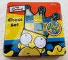 Simpsons Chess Set in Tin - 2000 - Cardinal - Great Condition