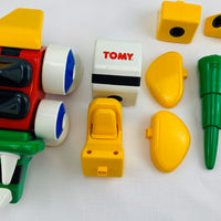 Motor Blocks Dinosaurs - TOMY - 1995 - Great Condition