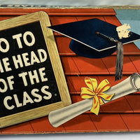 Go To The Head Of The Class Game 8th Edition - 1964 - Milton Bradley - Good Condition