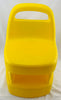 Little Tikes Child Size Yellow Chunky Chair with holder -  Great Condition
