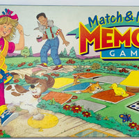Match & Move Memory Game - 1990 - Milton Bradley - Great Condition