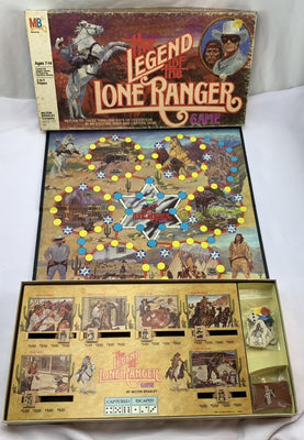 Legend of the Lone Ranger Game - 1980 - Milton Bradley - Good Condition