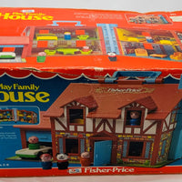 Fisher Price Little People Family Play House in Original Box - 1980 - Great Condition