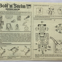 Bolt N Stein Frankenstein Game - 1994 - Tomy - Great Condition