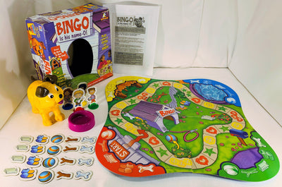Bingo Is His Name-O Game - 2002 - Milton Bradley - Great Condition