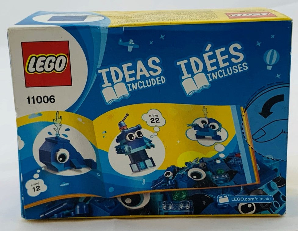 Lego classic creative hotsell blue bricks 11006