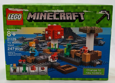 Lego: Minecraft The Mushroom Island - 2017 - 21129 - New/Sealed