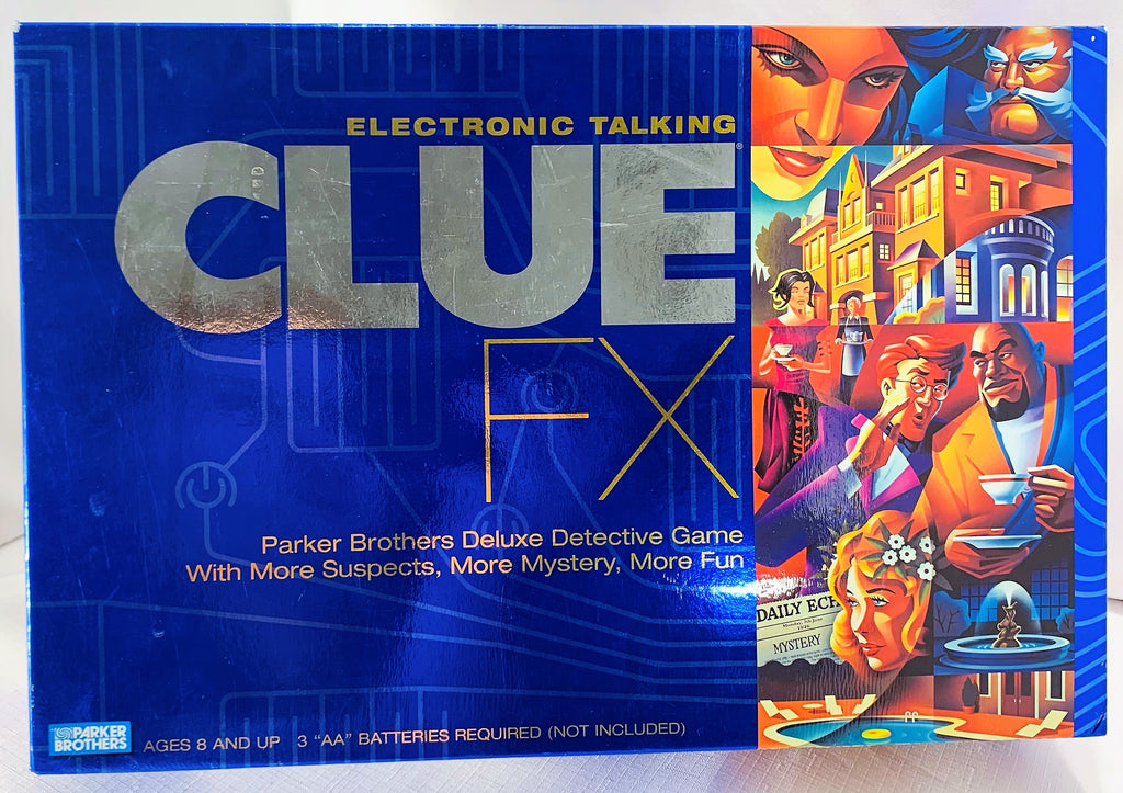 Clue Fx Game - 2003 - Parker Brothers - New