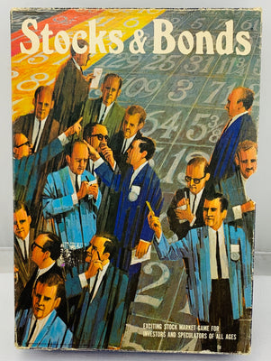 Stocks & Bonds Game - 1974 - 3M - Great Condition